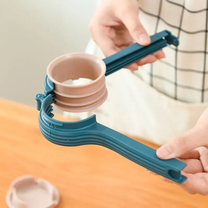 1 PC Reutilizável saco clipe reutilizável selador de alimentos com tampa a prova de umidade